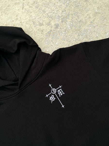 Black Esenciales Hoodie