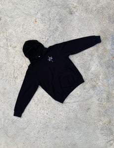 Black Esenciales Hoodie