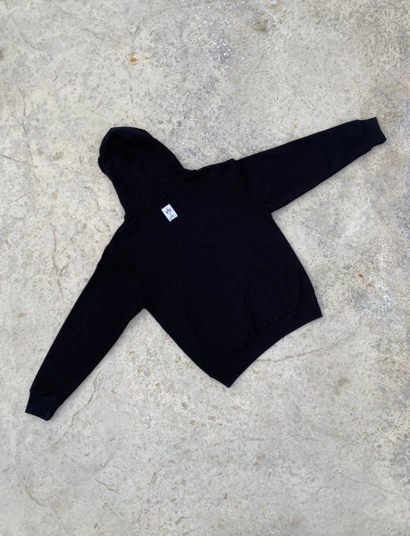 Black Esenciales Hoodie