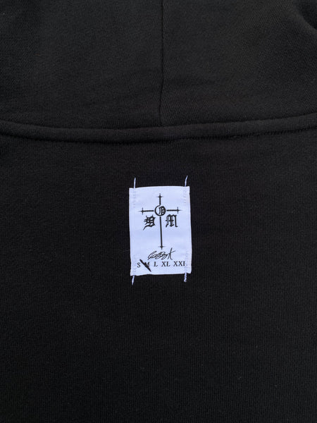 Black Esenciales Hoodie