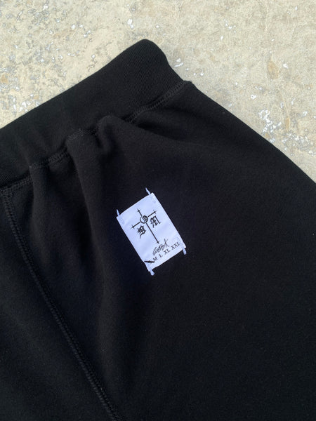 Black Esenciales Sweatpants