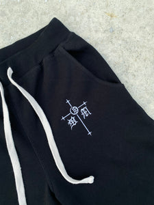 Black Esenciales Sweatpants