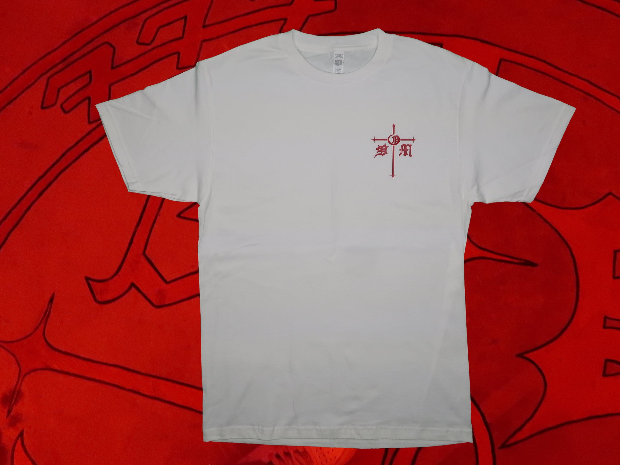 White $7.77 Tee