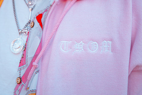 Pink " FYH " Hoodie